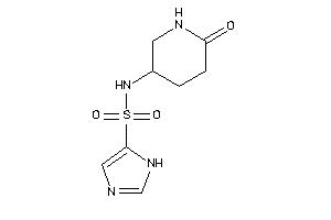 N-(6-keto-3-piperidyl)-1H-imidazole-5-sulfonamide