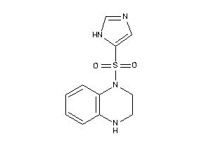 4-(1H-imidazol-5-ylsulfonyl)-2,3-dihydro-1H-quinoxaline