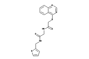 2-[[2-(quinazolin-4-ylthio)acetyl]amino]-N-(2-thenyl)acetamide