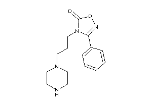 3-phenyl-4-(3-piperazinopropyl)-1,2,4-oxadiazol-5-one