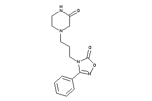 4-[3-(3-ketopiperazino)propyl]-3-phenyl-1,2,4-oxadiazol-5-one