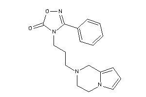 Image of 4-[3-(3,4-dihydro-1H-pyrrolo[1,2-a]pyrazin-2-yl)propyl]-3-phenyl-1,2,4-oxadiazol-5-one