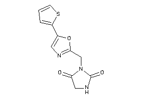 3-[[5-(2-thienyl)oxazol-2-yl]methyl]hydantoin