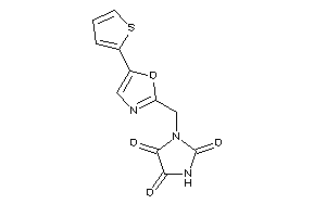 1-[[5-(2-thienyl)oxazol-2-yl]methyl]imidazolidine-2,4,5-trione