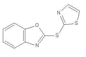 2-(thiazol-2-ylthio)-1,3-benzoxazole