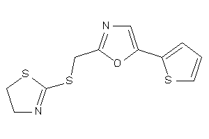 2-[(2-thiazolin-2-ylthio)methyl]-5-(2-thienyl)oxazole