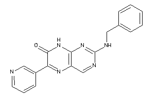 2-(benzylamino)-6-(3-pyridyl)-8H-pteridin-7-one