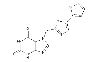 7-[[5-(2-thienyl)oxazol-2-yl]methyl]xanthine