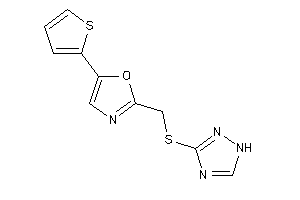 5-(2-thienyl)-2-[(1H-1,2,4-triazol-3-ylthio)methyl]oxazole