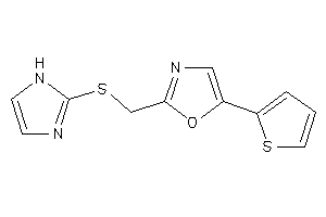 2-[(1H-imidazol-2-ylthio)methyl]-5-(2-thienyl)oxazole