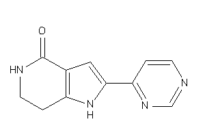 Image of 2-(4-pyrimidyl)-1,5,6,7-tetrahydropyrrolo[3,2-c]pyridin-4-one