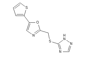 5-(2-thienyl)-2-[(1H-1,2,4-triazol-5-ylthio)methyl]oxazole