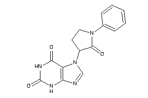 7-(2-keto-1-phenyl-pyrrolidin-3-yl)xanthine