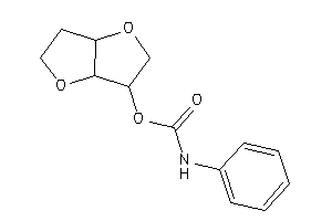N-phenylcarbamic Acid 2,3,3a,5,6,6a-hexahydrofuro[3,2-b]furan-3-yl Ester