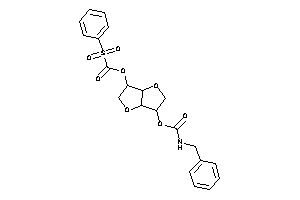 Image of Besylformic Acid [3-(benzylcarbamoyloxy)-2,3,3a,5,6,6a-hexahydrofuro[3,2-b]furan-6-yl] Ester