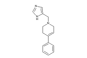 1-(1H-imidazol-5-ylmethyl)-4-phenyl-3,6-dihydro-2H-pyridine