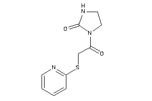 1-[2-(2-pyridylthio)acetyl]-2-imidazolidinone