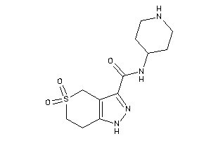 5,5-diketo-N-(4-piperidyl)-1,4,6,7-tetrahydrothiopyrano[4,3-c]pyrazole-3-carboxamide