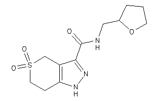 5,5-diketo-N-(tetrahydrofurfuryl)-1,4,6,7-tetrahydrothiopyrano[4,3-c]pyrazole-3-carboxamide