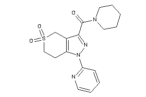 [5,5-diketo-1-(2-pyridyl)-6,7-dihydro-4H-thiopyrano[4,3-c]pyrazol-3-yl]-piperidino-methanone