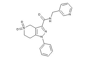 5,5-diketo-1-phenyl-N-(3-pyridylmethyl)-6,7-dihydro-4H-thiopyrano[4,3-c]pyrazole-3-carboxamide