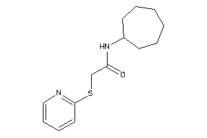 N-cycloheptyl-2-(2-pyridylthio)acetamide