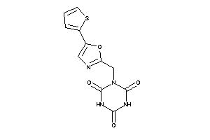 1-[[5-(2-thienyl)oxazol-2-yl]methyl]isocyanuric Acid