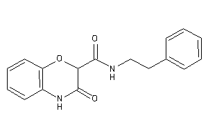 3-keto-N-phenethyl-4H-1,4-benzoxazine-2-carboxamide