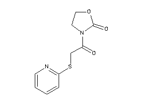 3-[2-(2-pyridylthio)acetyl]oxazolidin-2-one