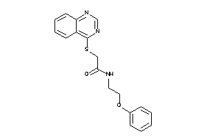 N-(2-phenoxyethyl)-2-(quinazolin-4-ylthio)acetamide