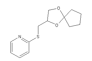 2-(6,9-dioxaspiro[4.4]nonan-7-ylmethylthio)pyridine