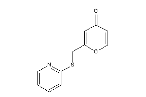 2-[(2-pyridylthio)methyl]pyran-4-one