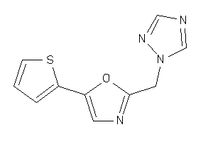 5-(2-thienyl)-2-(1,2,4-triazol-1-ylmethyl)oxazole