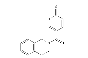 5-(3,4-dihydro-1H-isoquinoline-2-carbonyl)pyran-2-one