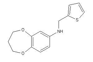 3,4-dihydro-2H-1,5-benzodioxepin-7-yl(2-thenyl)amine