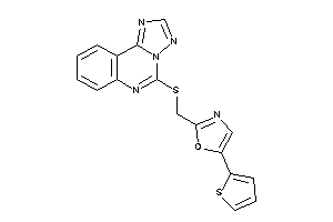 Image of 5-(2-thienyl)-2-[([1,2,4]triazolo[1,5-c]quinazolin-5-ylthio)methyl]oxazole
