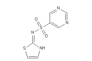 Image of N-(4-thiazolin-2-ylidene)pyrimidine-5-sulfonamide