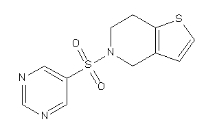 5-(5-pyrimidylsulfonyl)-6,7-dihydro-4H-thieno[3,2-c]pyridine