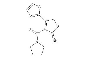 [5-imino-3-(2-thienyl)-2H-thiophen-4-yl]-pyrrolidino-methanone