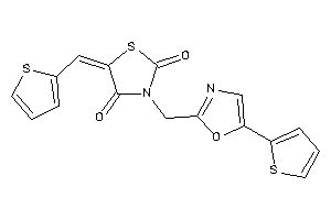 5-(2-thenylidene)-3-[[5-(2-thienyl)oxazol-2-yl]methyl]thiazolidine-2,4-quinone