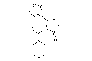 [5-imino-3-(2-thienyl)-2H-thiophen-4-yl]-piperidino-methanone