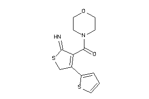 [5-imino-3-(2-thienyl)-2H-thiophen-4-yl]-morpholino-methanone