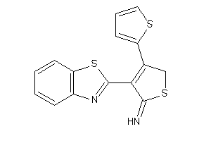 [4-(1,3-benzothiazol-2-yl)-3-(2-thienyl)-2H-thiophen-5-ylidene]amine
