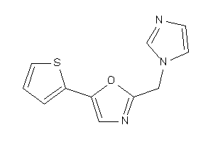 2-(imidazol-1-ylmethyl)-5-(2-thienyl)oxazole