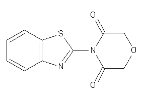 Image of 4-(1,3-benzothiazol-2-yl)morpholine-3,5-quinone