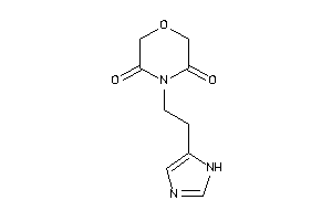 4-[2-(1H-imidazol-5-yl)ethyl]morpholine-3,5-quinone