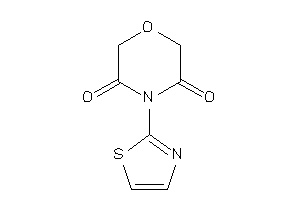 4-thiazol-2-ylmorpholine-3,5-quinone