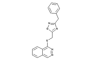 3-benzyl-5-[(phthalazin-1-ylthio)methyl]-1,2,4-oxadiazole