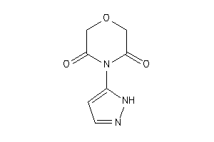 4-(1H-pyrazol-5-yl)morpholine-3,5-quinone