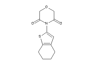 4-(4,5,6,7-tetrahydrobenzothiophen-2-yl)morpholine-3,5-quinone